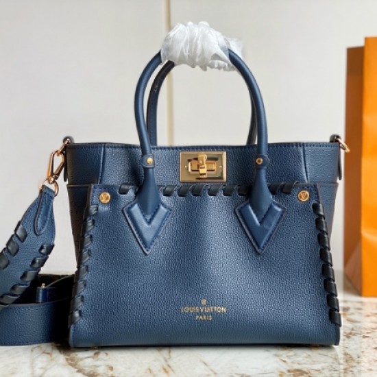 Louis Vuitton blue on my side small handbag