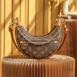 Louis Vuitton M81098 Half-Moon Baguette Loop Handbag