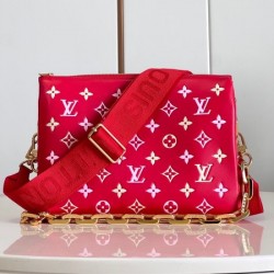 Louis Vuitton M22397 Coquelicot Red Coussin Pm Bag