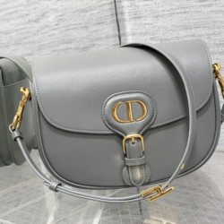 Dior M9319UMOL Gray Medium Dior Bobby Bag