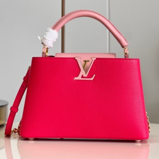 Louis Vuitton M22208 Red Capucines MM Handbag