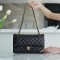 Chanel Black & Gold Hardware French Lambskin Classic Handbag