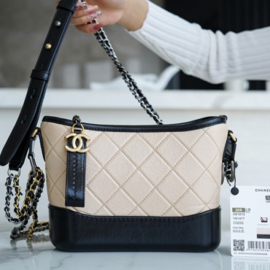 Chanel Apricot Italian Imported Calfskin Gabriel Bag