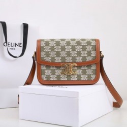 Celine 187363 Italian Imported Cowhide Triomphe Bag