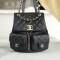 Chanel Black Large Delivery Haas Calf Leather 23P Duma Backpack