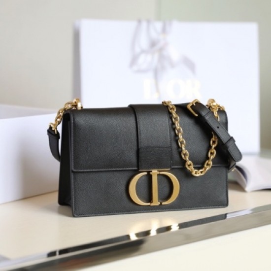 Dior M9203 Black 30 Montaigne Witch Chain Bag