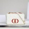 Dior M9241 White Small Size Dior Amour Caro Bag