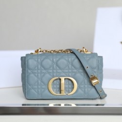 Dior M9241 Sky Blue Small Dior Caro Bag