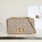 Dior M9242 Brown Medium Dior Caro Bag