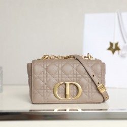 Dior M9241 Brown Small Dior Caro Bag