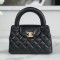 Chanel AS4416 23K Black Large Kelly Handle Bag